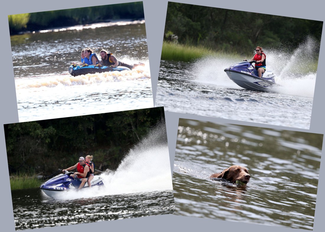 late summer fun on--and in--the Elizabeth River